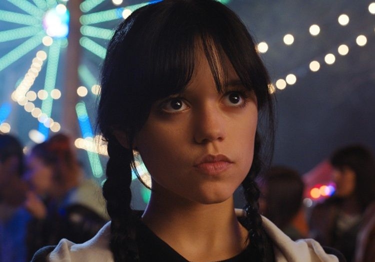 Jenna Ortega in Wednesday