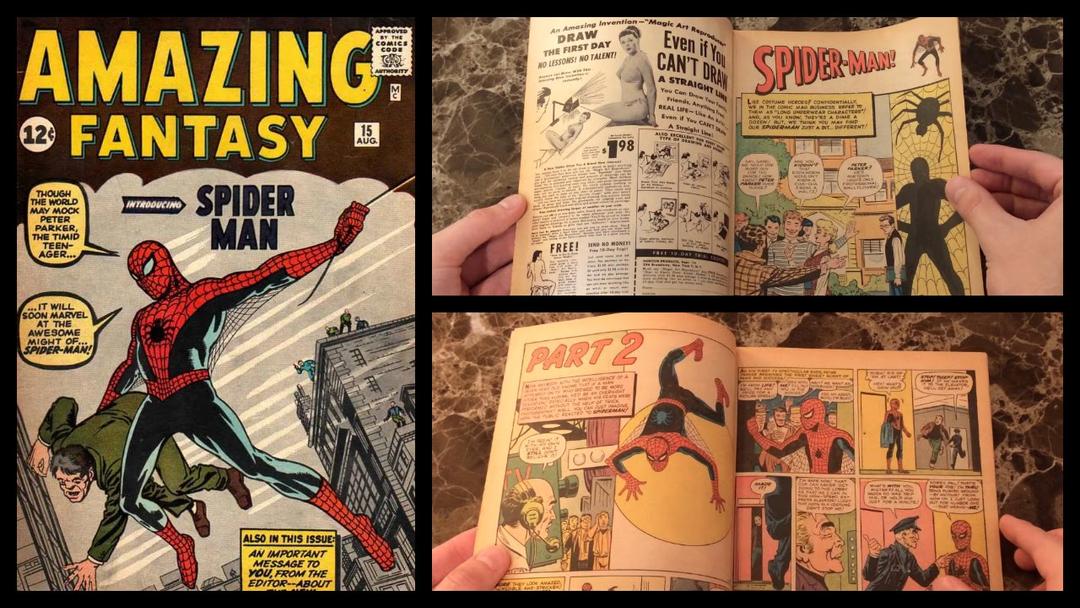 Amazing Fantasy #15 Story and Page Count - Marvel Comics 1962 - 1st  Spider-Man! - YouTube