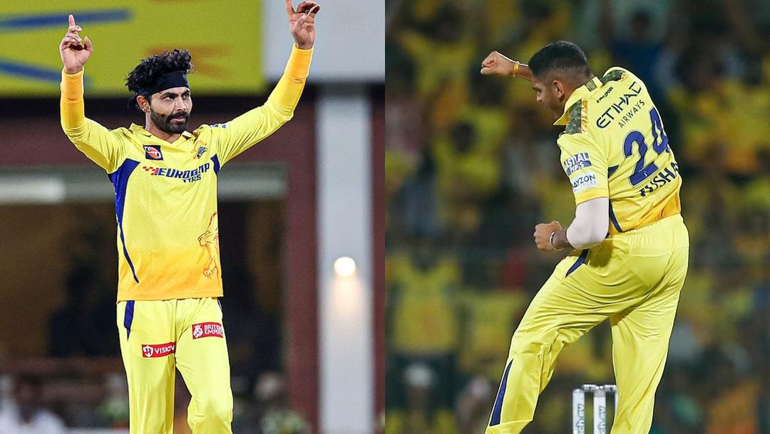 Ravindra Jadeja and Tushar Deshpande