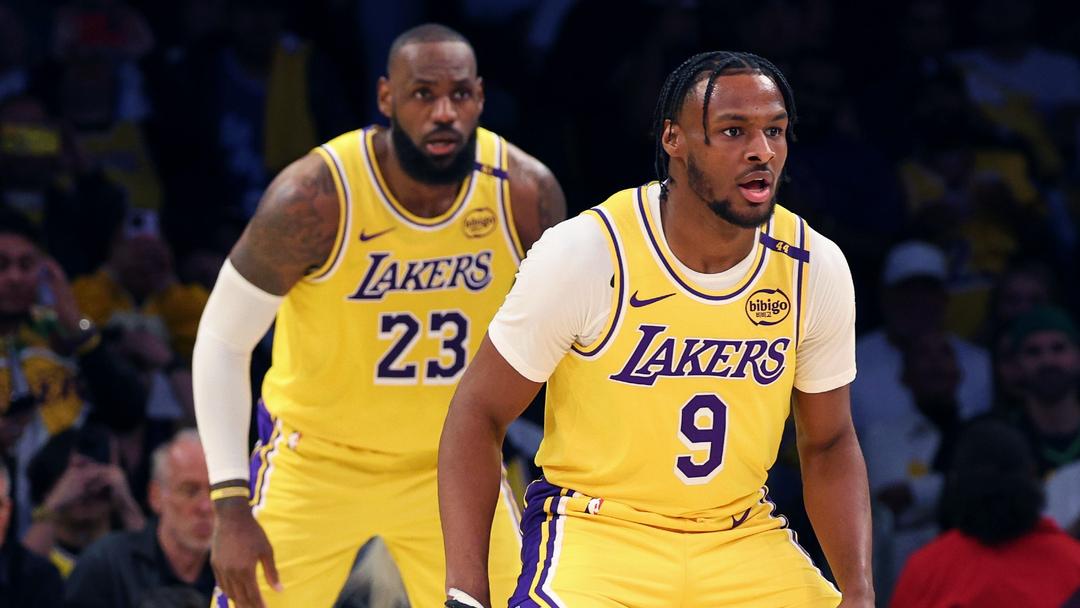 LeBron, Bronny 