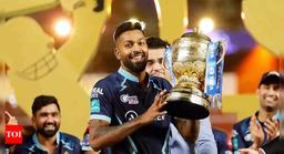 IPL 2022: Captain Hardik Pandya guides Gujarat Titans to title triumph in  maiden season | Cricket News - Times of India