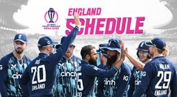 World Cup 2023 Schedule for England