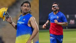 Virat Kohli and M.S. Dhoni