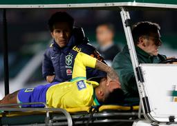 Neymar injured as Brazil lose 2-0 in Uruguay | Reuters
