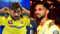 Ruturaj Gaikwad and MS Dhoni