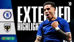 Chelsea 2-1 AFC Wimbledon | EXTENDED Highlights | Carabao Cup 2nd Round  2023/24 - YouTube