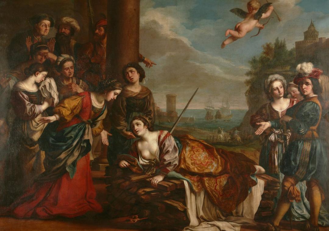 De dood van Dido | Guercino (1591 1666) (after)