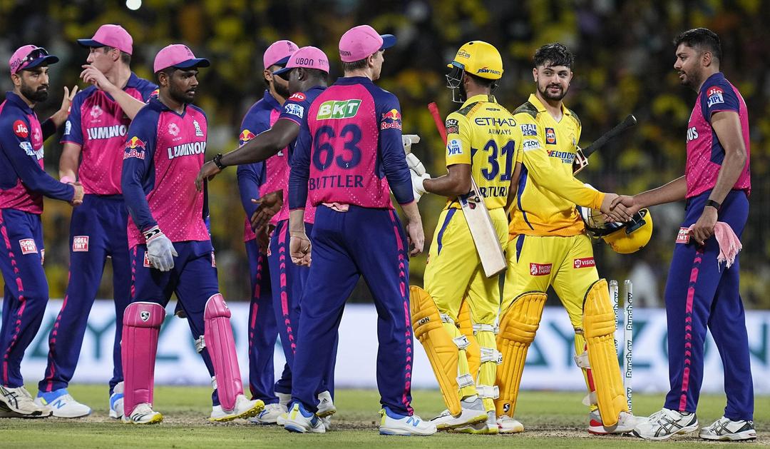 CSK and RR Team IPL 2024