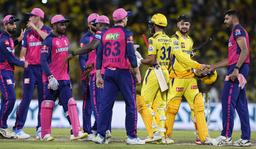 CSK and RR Team IPL 2024