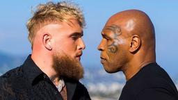 Jake Paul and Mike Tyson