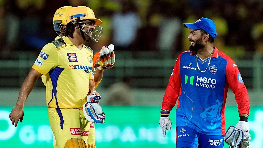 MS Dhoni and Rishabh Pant