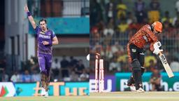 Abhishek Sharma and Mitchell Starc
