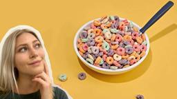 Cereal and a girl