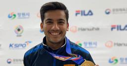 Shooting World Cup: Aishwary Pratap Singh Tomar wins 50m Rifle 3P; fourth  gold for India