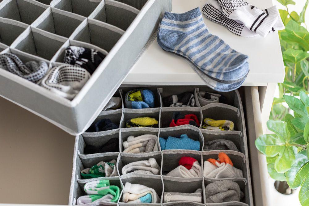 How to Organize Socks