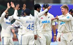 India and NZ Team Members 