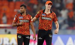 Pat Cummins and T Natarajan