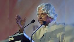 APJ Abdul Kalam giving speech