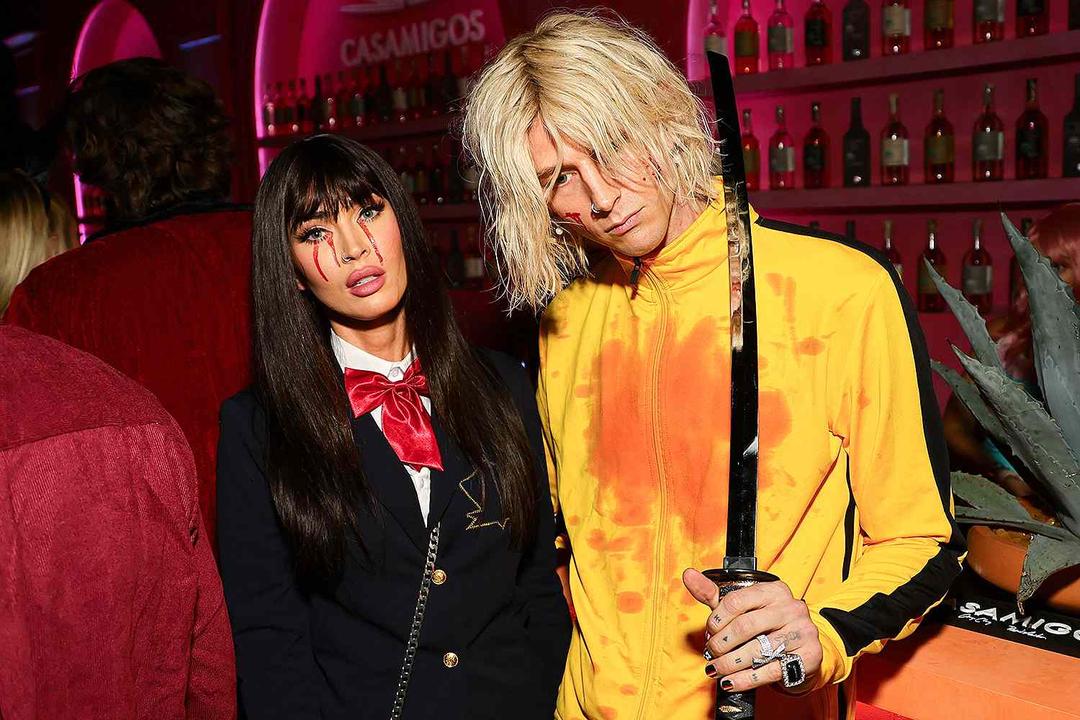 Machine Gun Kelly and Megan Fox Wear 'Kill Bill'-Inspired Halloween Looks