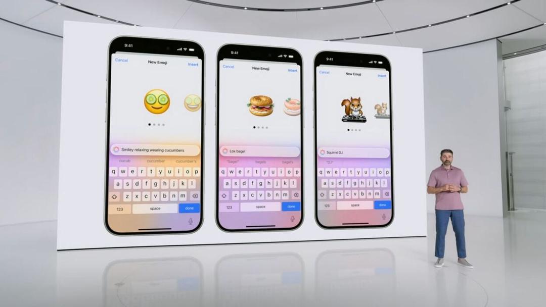 WWDC 2024: Genmoji lets you create your own emojis with 'Apple  Intelligence' | Mashable