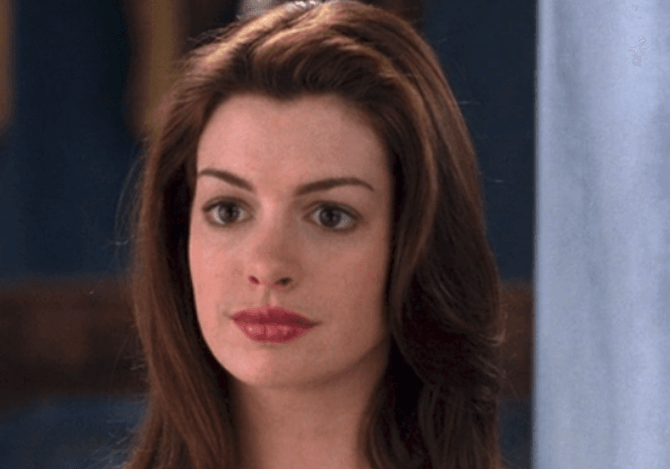 Anne Hathaway in The Princess Diaries
