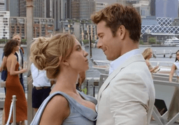 sydney sweeney and glen powell in anyone but you