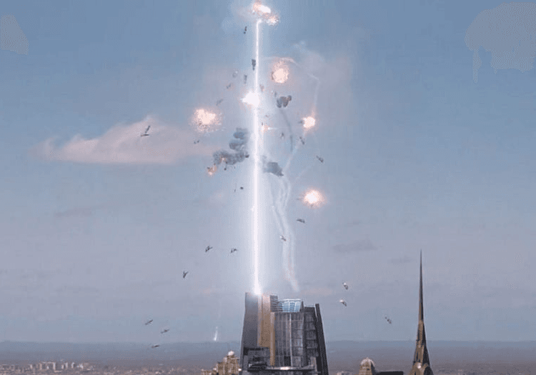 The rift in The Avengers