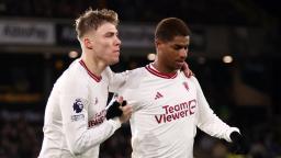 Marcus Rashford and Rasmus Hojlund