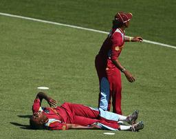 Stafanie Taylor injured in a match