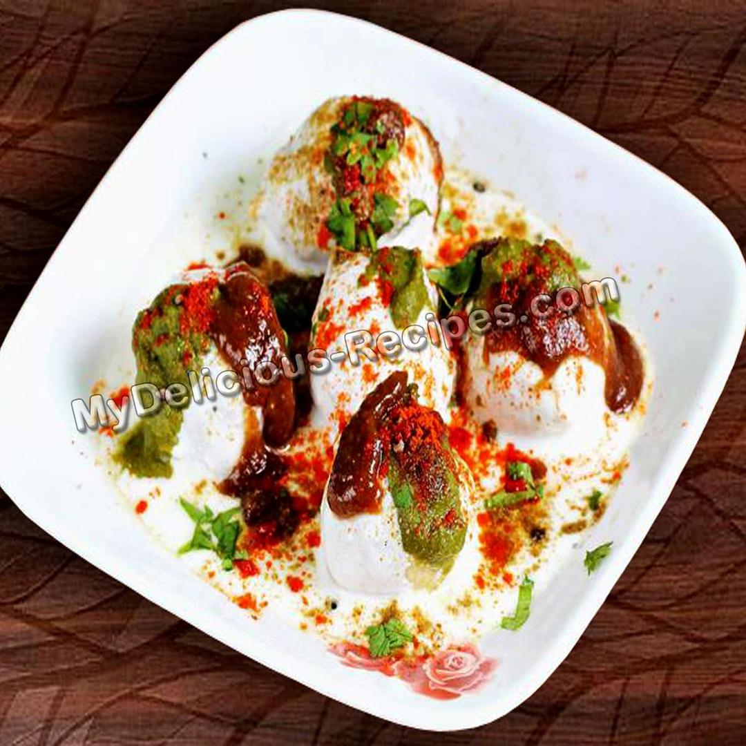How To Make Delicious Dahi Bhalla Recipe - MyDelicious Recipes