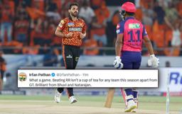 Bhuvneshwar Kumar and T Natarajan