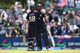 Monank Patel and Andries Gous were rarely troubled during their partnership  | ESPNcricinfo.com