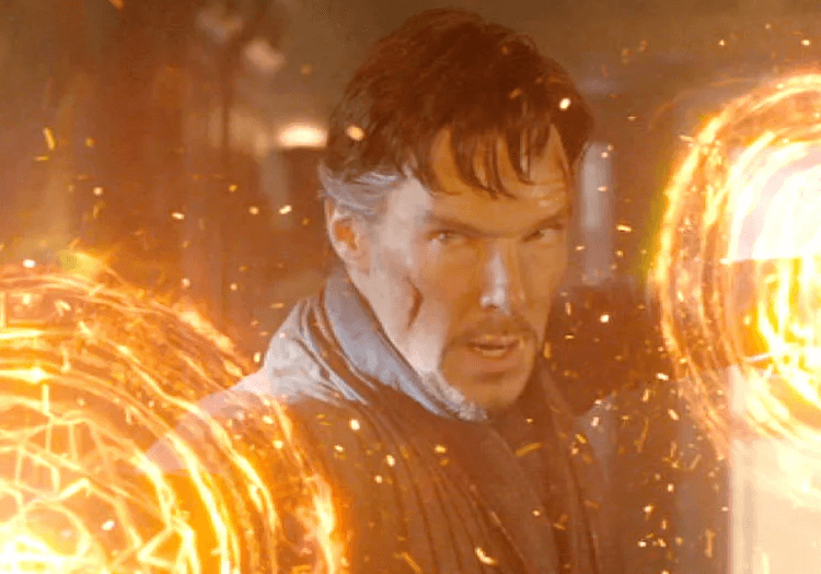 Benedict Cumberbatch in Doctor Strange