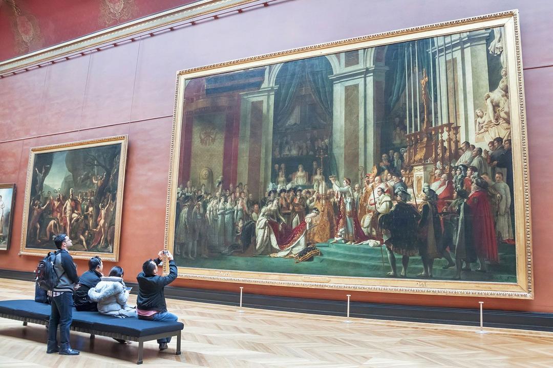 coronation of Napoleon Bonaparte in 1804