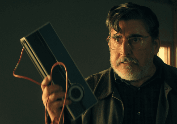 A man holding a tape in Boroughs