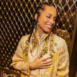 Alicia Keys Fulani braids