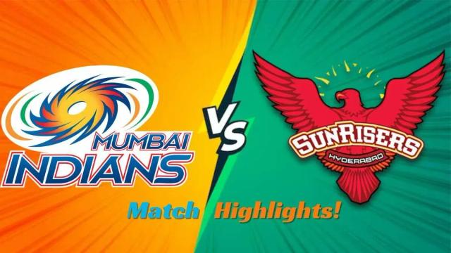 Mumbai Indians vs Sunrisers Hyderabad