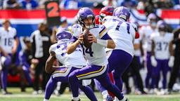 Minnesota Vikings' Sam Darnold, Jordan Addison