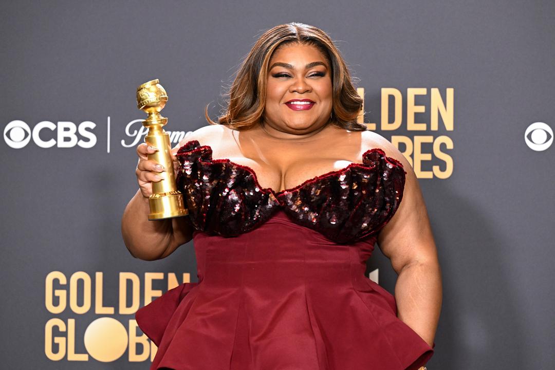 Da'Vine Joy Randolph Wins For 'The Holdovers' At The Golden Globes –  Deadline