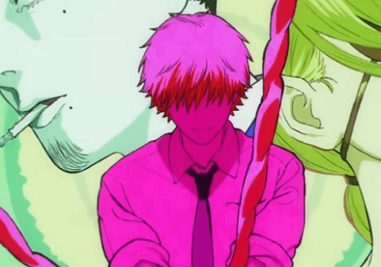 Chainsaw Man in chains