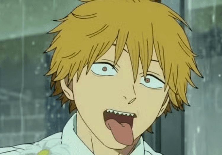 a guy with his tongue sticking out to make a funny face