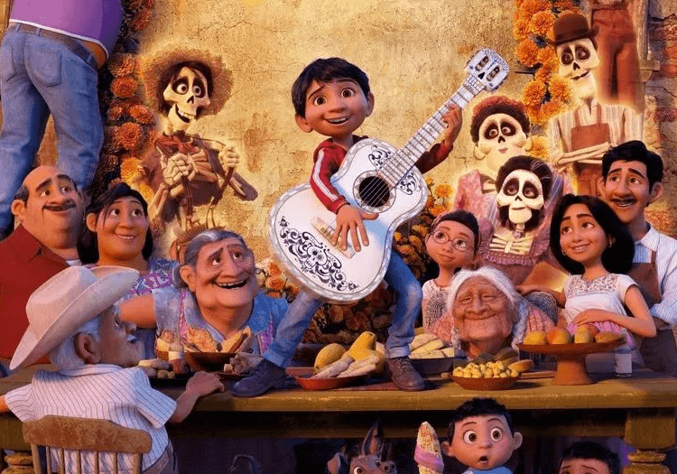 characters of the movie Coco