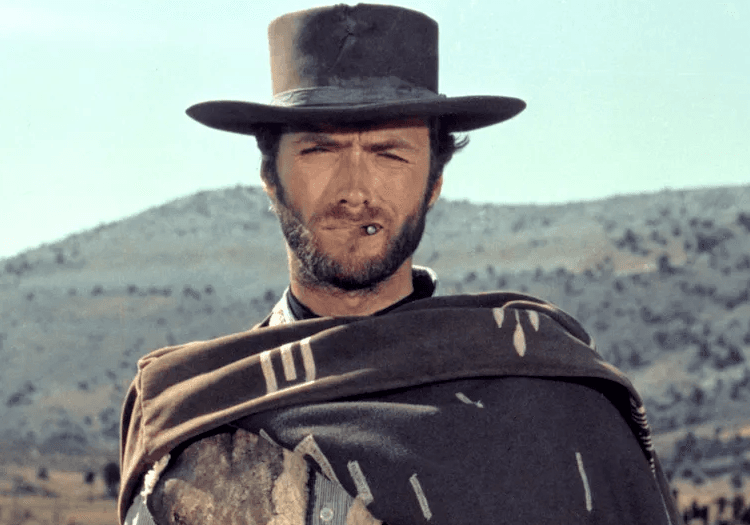 Clint Eastwood in The Good, The Bad, and The Ugly.