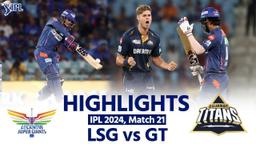 LSG vs GT Highlights