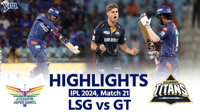 LSG vs GT Highlights