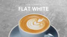 Flat White Coffee
