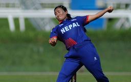 Sita Rana Magar becomes fourth bowler for Nepal