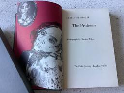 Buy The Professor by Charlotte Bronte. Lovely Illustrated Folio Society  Edition, Classic Love & Longing. Her 1st Book but Published Posthumously  Online in India - Etsy