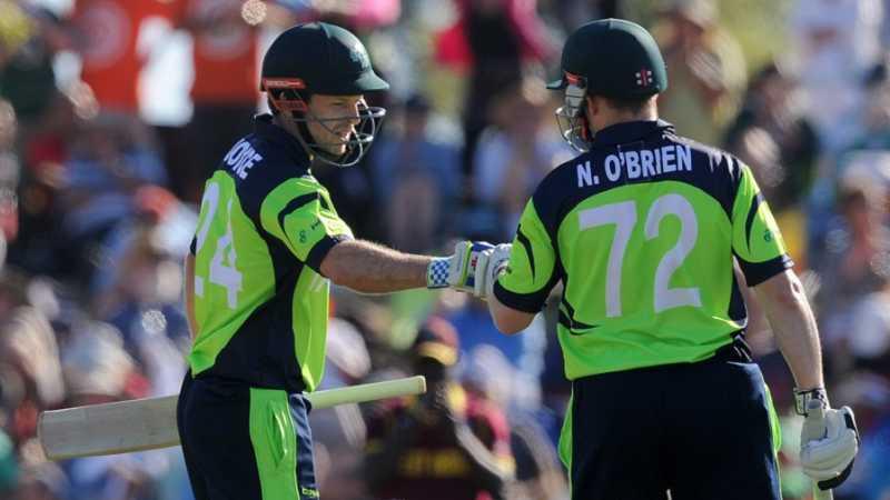 Ireland beat West Indies Ireland won by 4 wickets (with 25 balls remaining)  - West Indies vs Ireland, ICC Cricket World Cup, 5th Match, Pool B Saxton  Oval, Nelson February 16, 2015