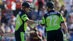 Ireland beat West Indies Ireland won by 4 wickets (with 25 balls remaining)  - West Indies vs Ireland, ICC Cricket World Cup, 5th Match, Pool B Saxton  Oval, Nelson February 16, 2015